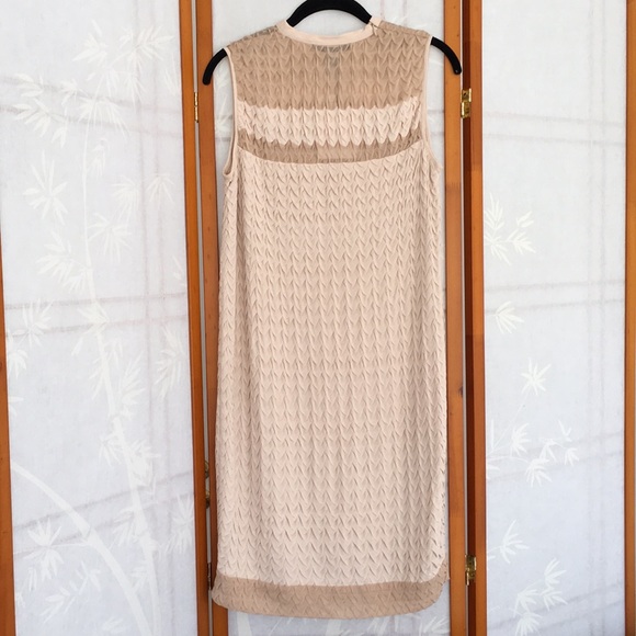 Diane Von Furstenberg DVF "DAYO" nude color dress - Picture 3 of 9